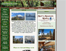 Tablet Screenshot of idyllwild.com